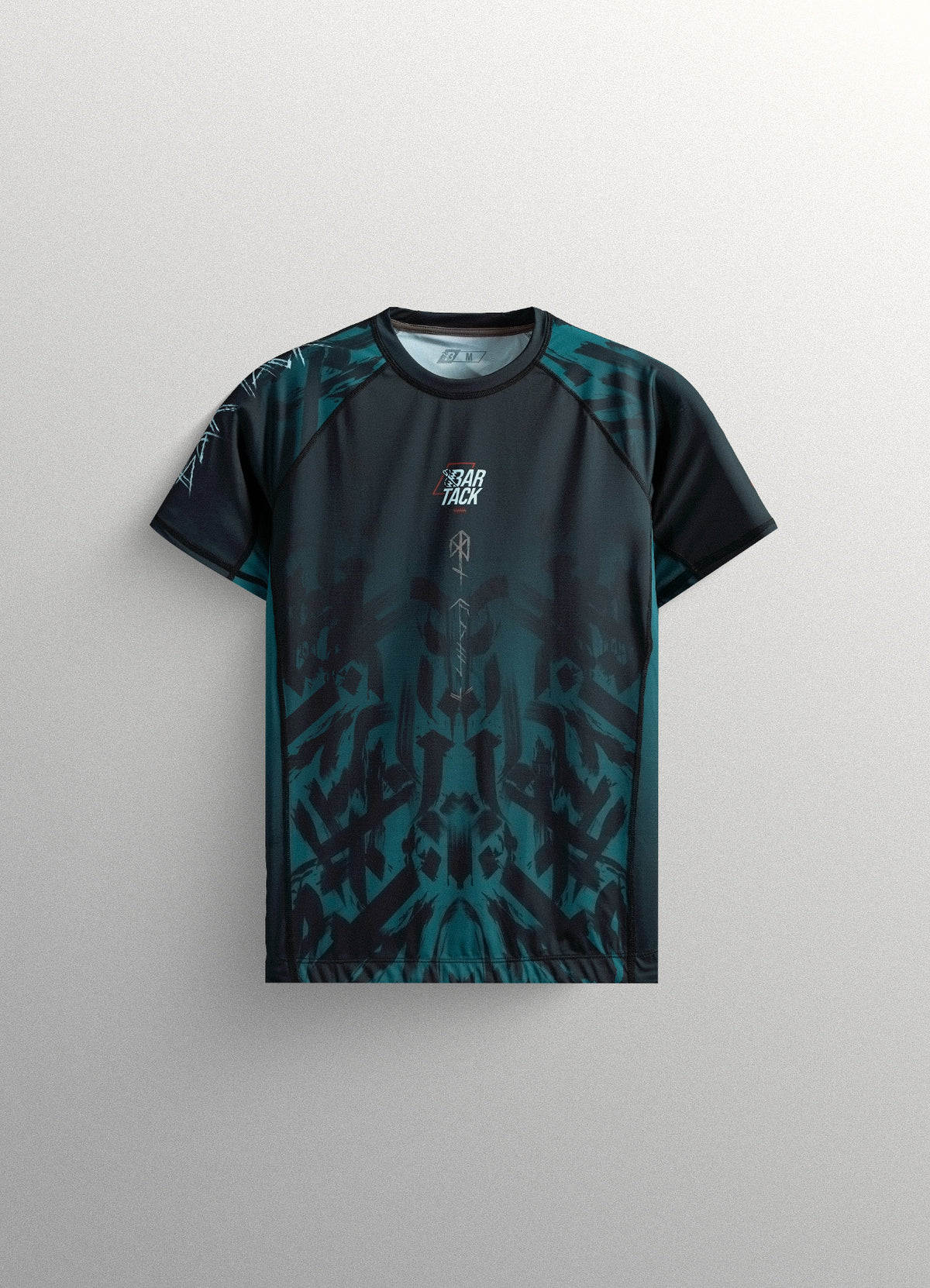 Rashguard Manches Courtes "ODIN" - Vert Forêt