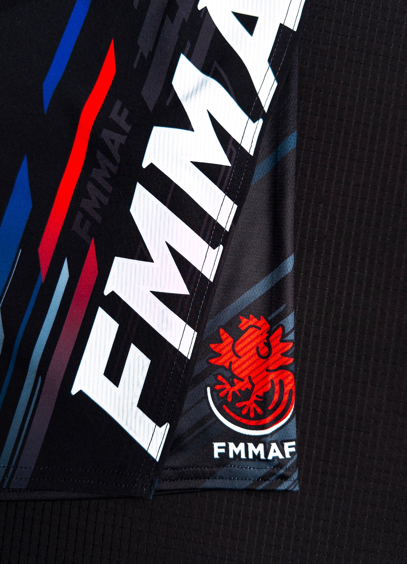 MMA-Short Bar Tack x FMMAF AeroMax™ "DRIFT" – Schwarz