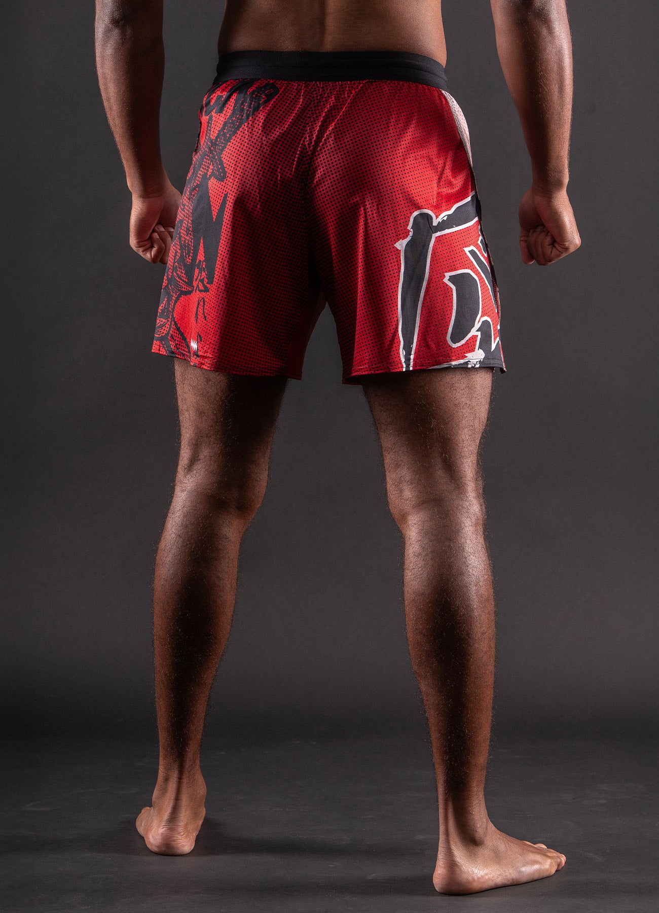 MMA Shorts Bar Tack AeroMax™ "ONI 鬼" - Sand