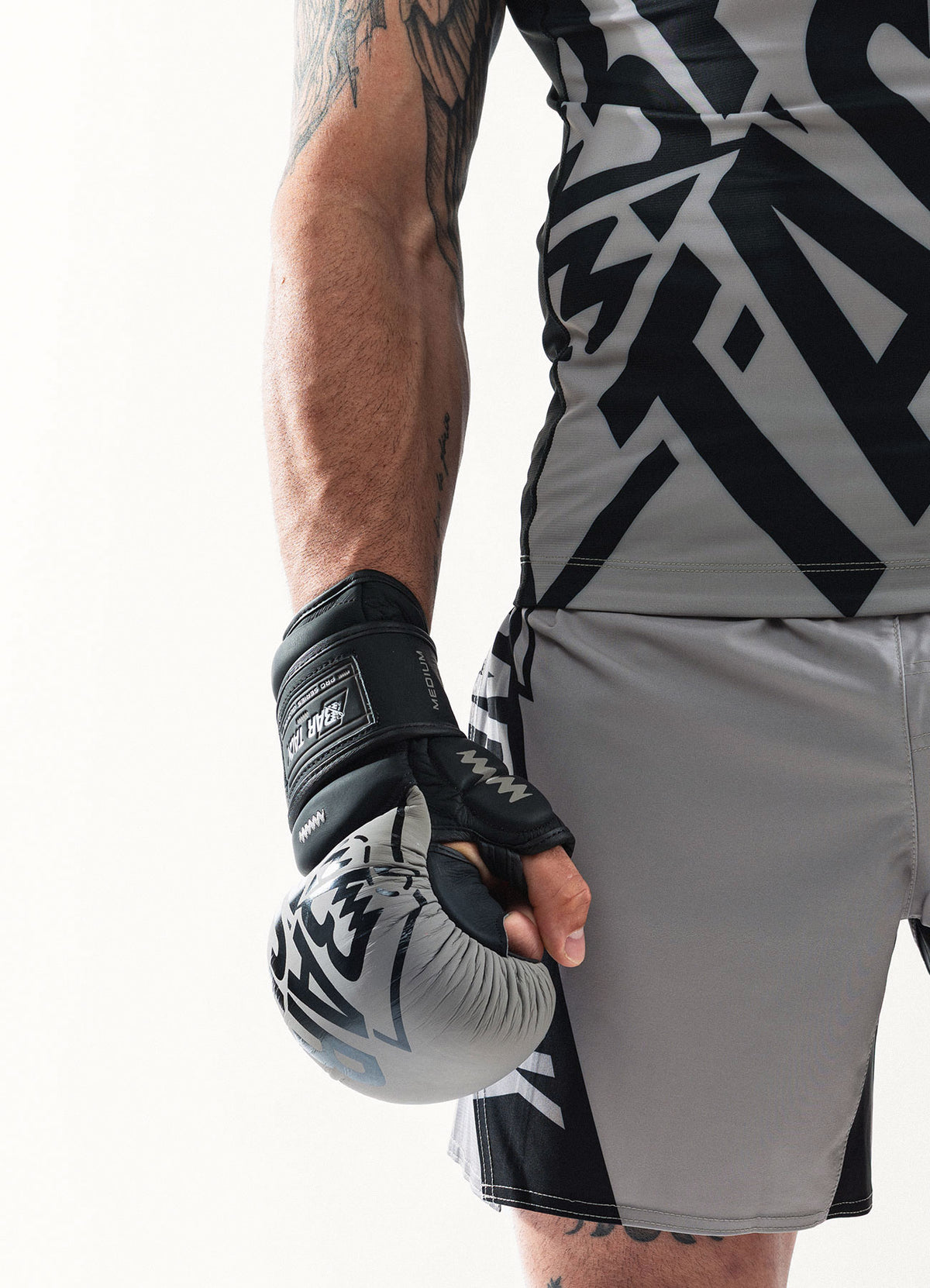 Rashguard Manches Courtes "Gravity" - Sable