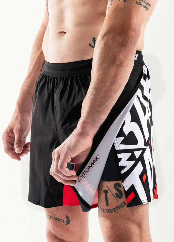 Short de MMA AeroMax™ "Gravity" - Noir