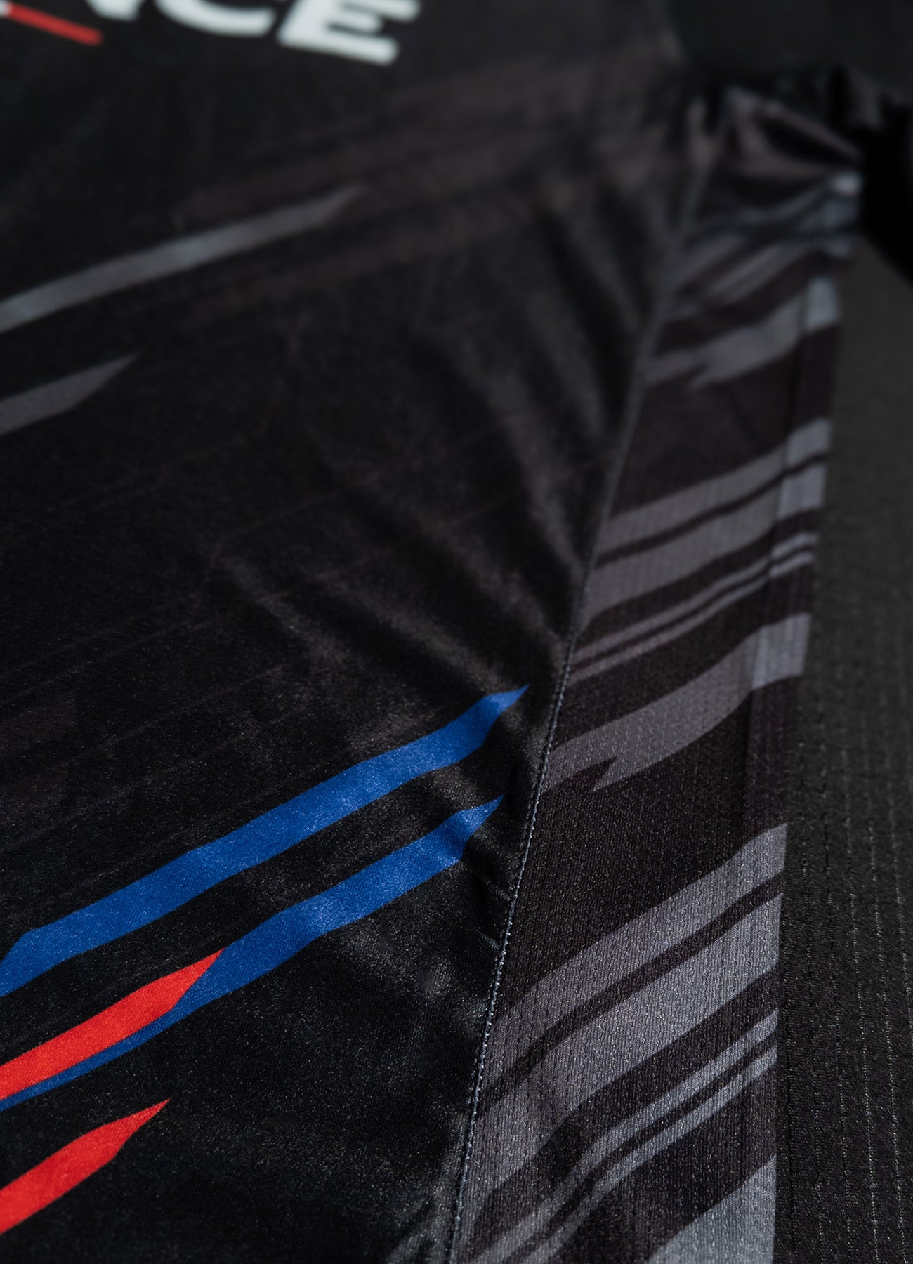 DryMax™ Bar Tack x FMMAF T-Shirt „Equipe de France“ – Schwarz