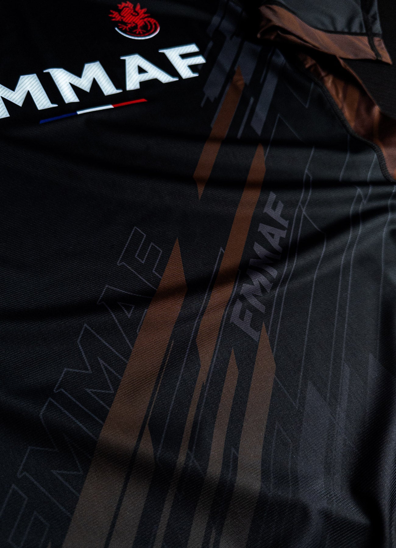Rashguards Offiziell Bar Tack x FMMAF "Drift" - Brauner Gurt
