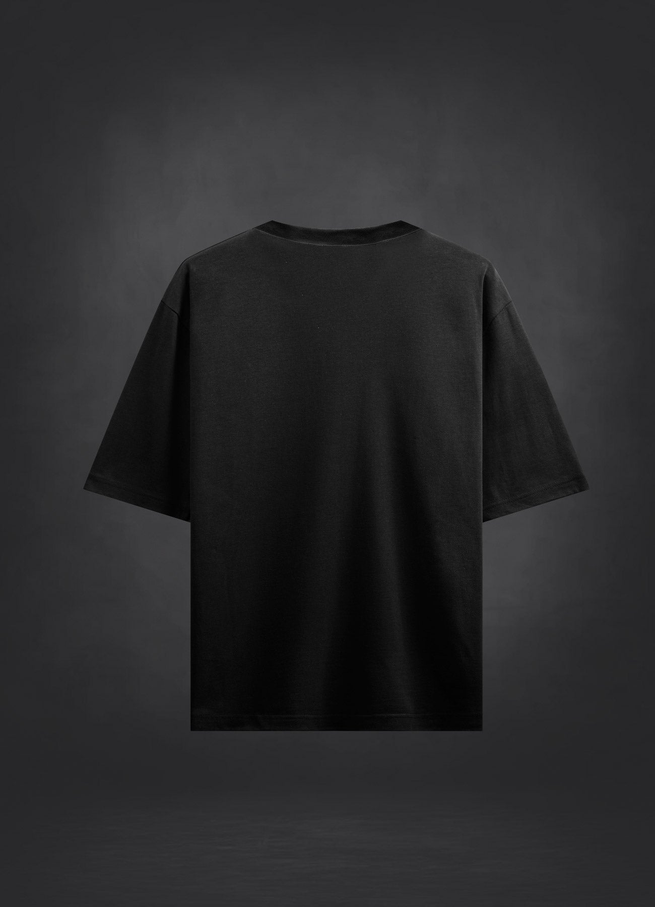 Baumwoll-T-Shirt mit Bar-Tack-Verstärkung "Royal Boxing" - Schwarz