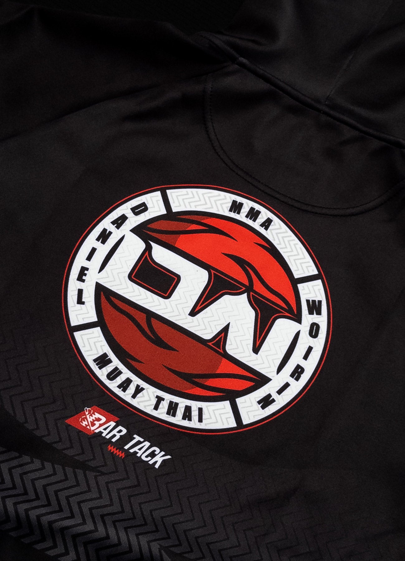 MMA Bar Tack x Daniel Woirin Trainingsjacke - Schwarz