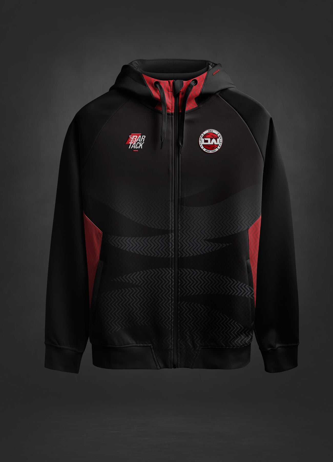 MMA Bar Tack x Daniel Woirin Trainingsjacke - Schwarz